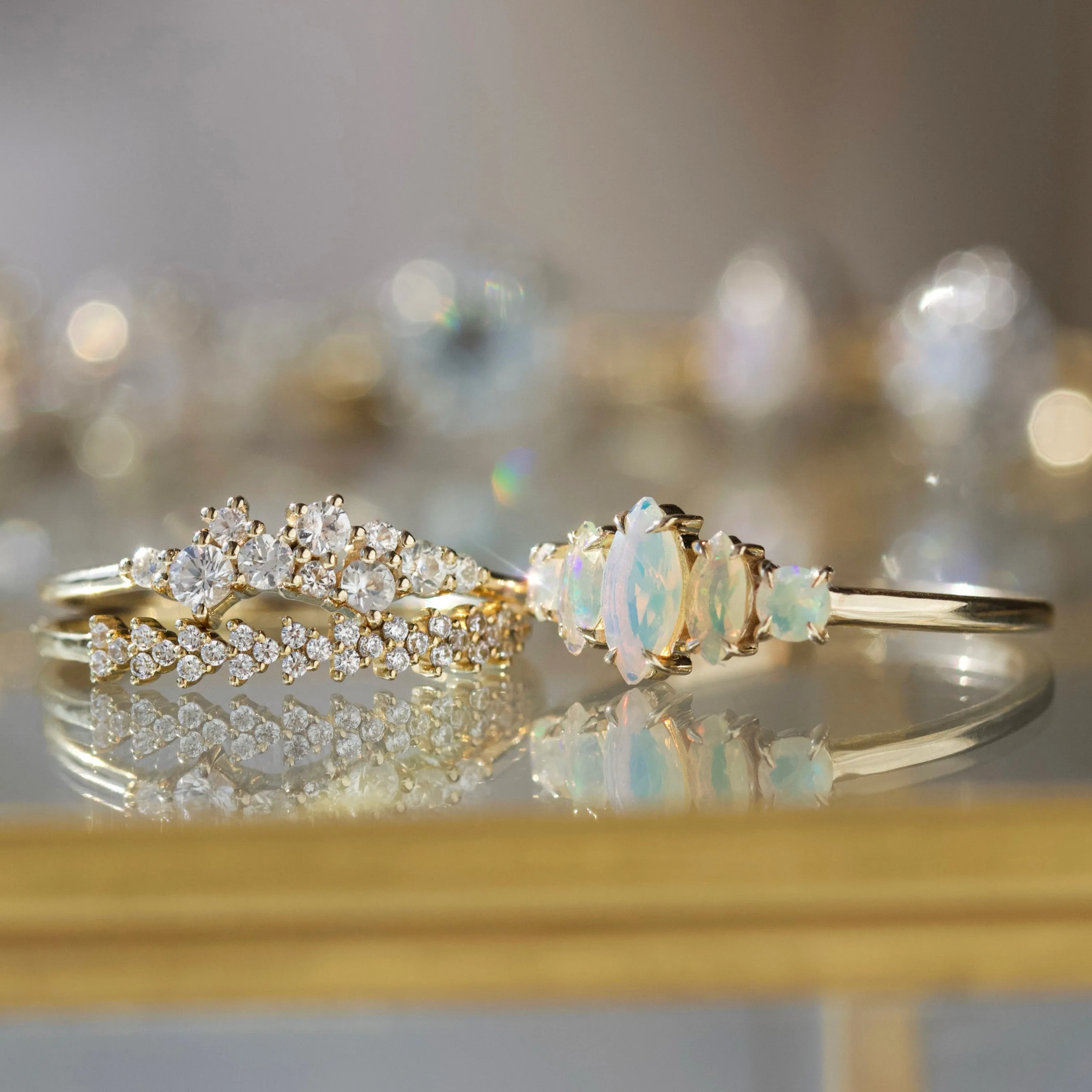 Hope Opal Marquise Ring