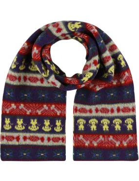 Howlin' Cosmic Dog Scarf Mixed