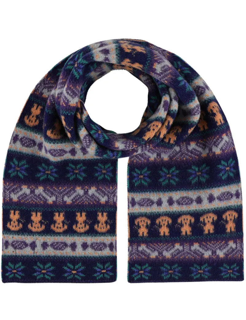 Howlin' Cosmic Dog Scarf Solid