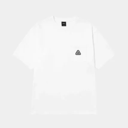 HUF  |Crew Neck Unisex Street Style Plain Short Sleeves Logo