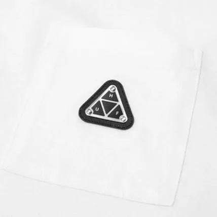 HUF  |Crew Neck Unisex Street Style Plain Short Sleeves Logo