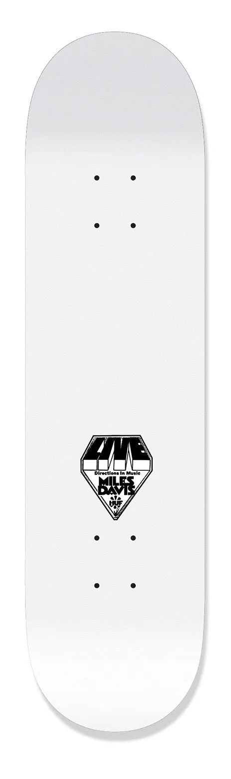 HUF DECK VOTE FOR MILES 8.25 WHITE