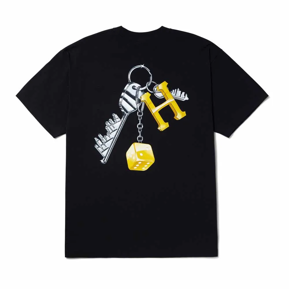 Huf Keys To The City T-Shirt Black