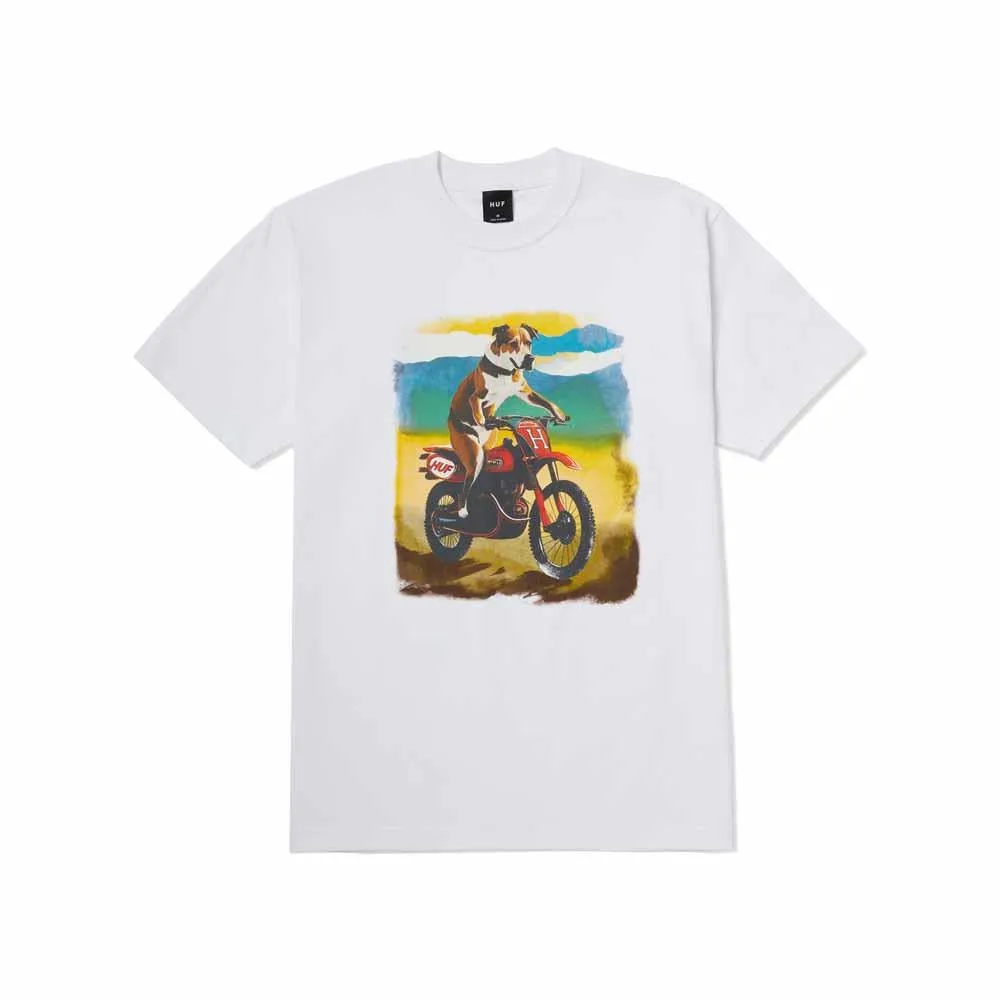 Huf Road Dog T-Shirt White