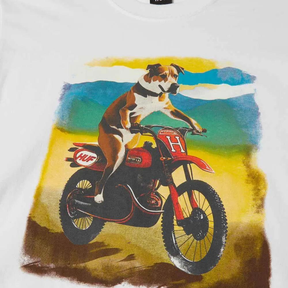 Huf Road Dog T-Shirt White