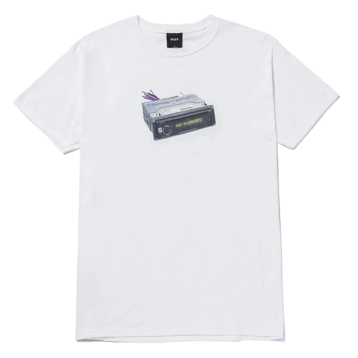 HUF T-SHIRT HEAD UNIT WHITE