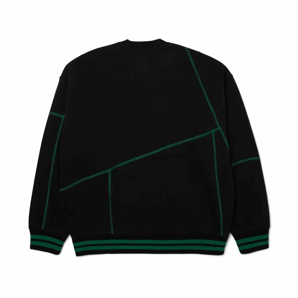 Huf X Bronze Hufware Crewneck Sweatshirt Black