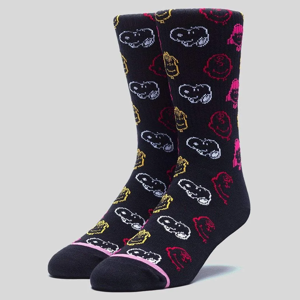 HUF X Peanuts Colours Crew Socks