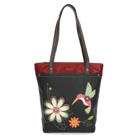 Hummingbird Deluxe Everyday Tote in Black