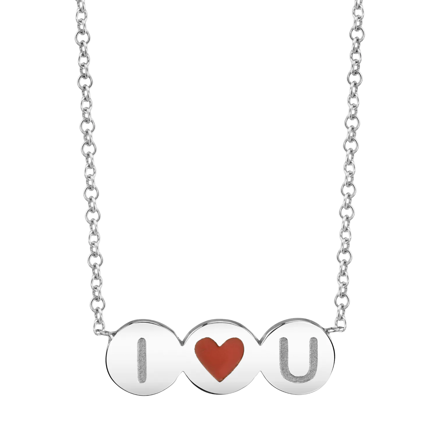 I Love You Bubble Necklace