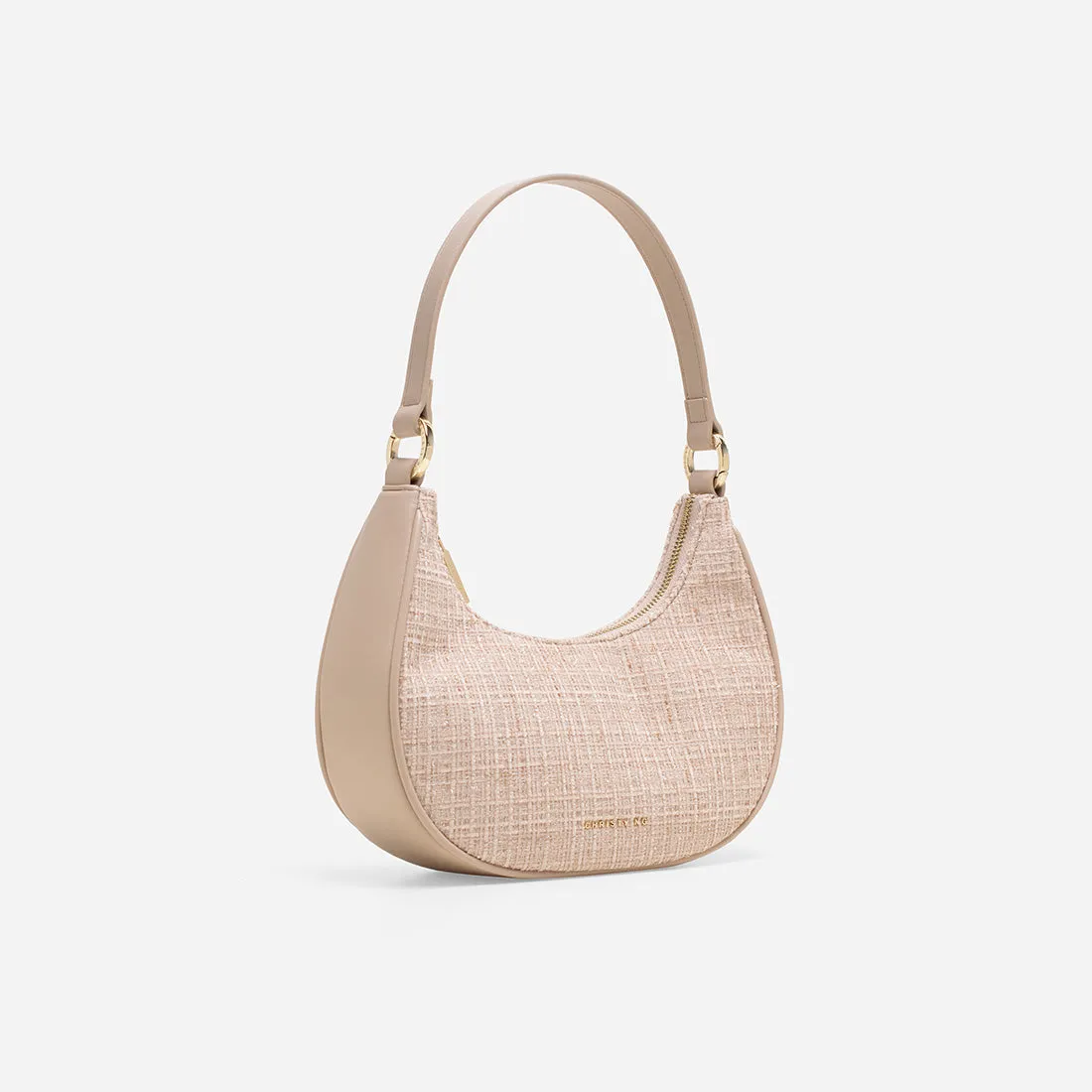 Julieta Tweed Hobo Bag