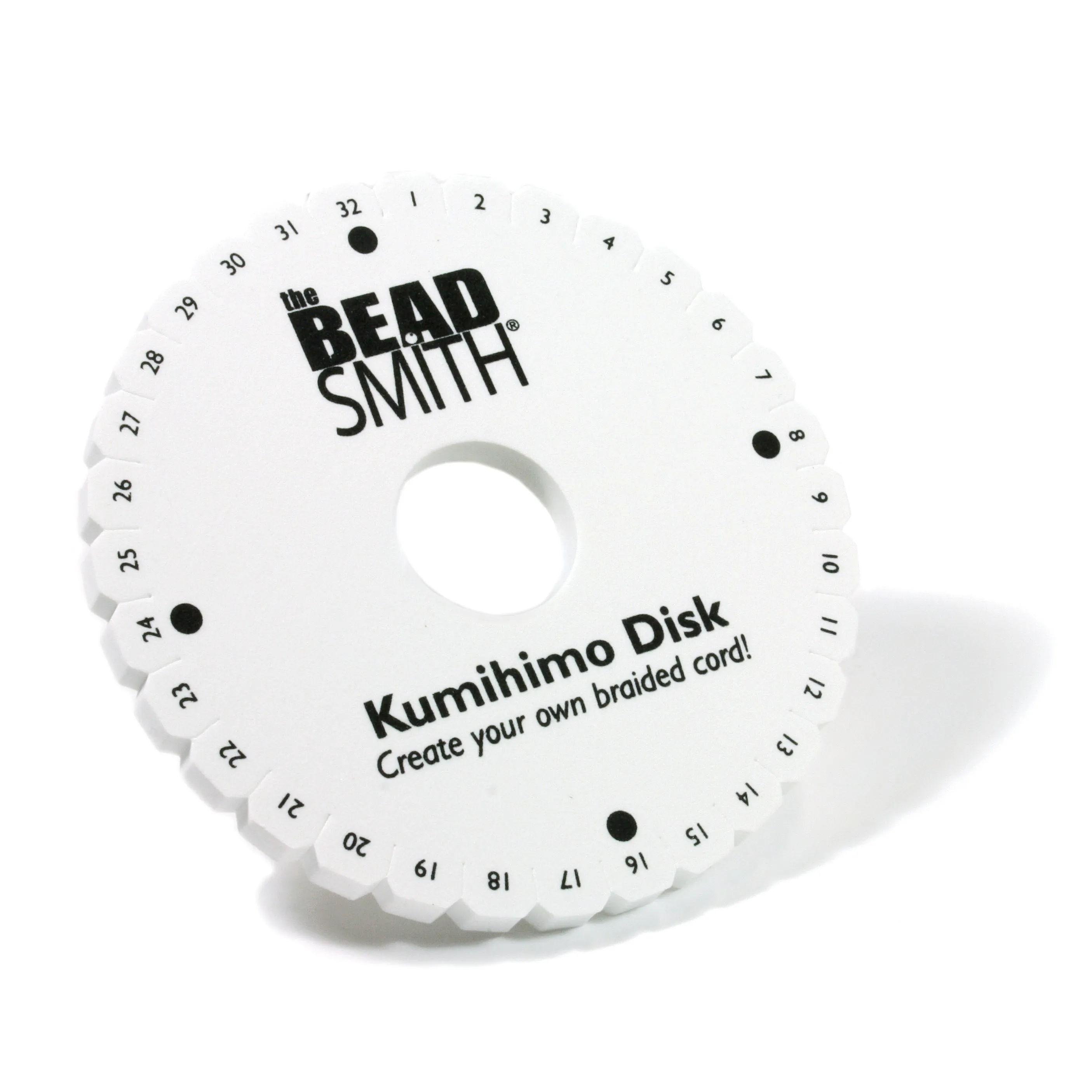 Kumihimo Disk, 6 Inches, 3/8 Inch Thick, 35mm Hole, #604