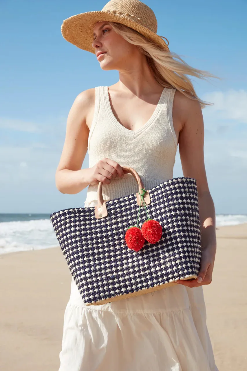 Mar Y Sol Hadley Tote, Navy