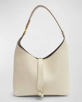 Marcie Small Hobo Bag in Grained Calfskin