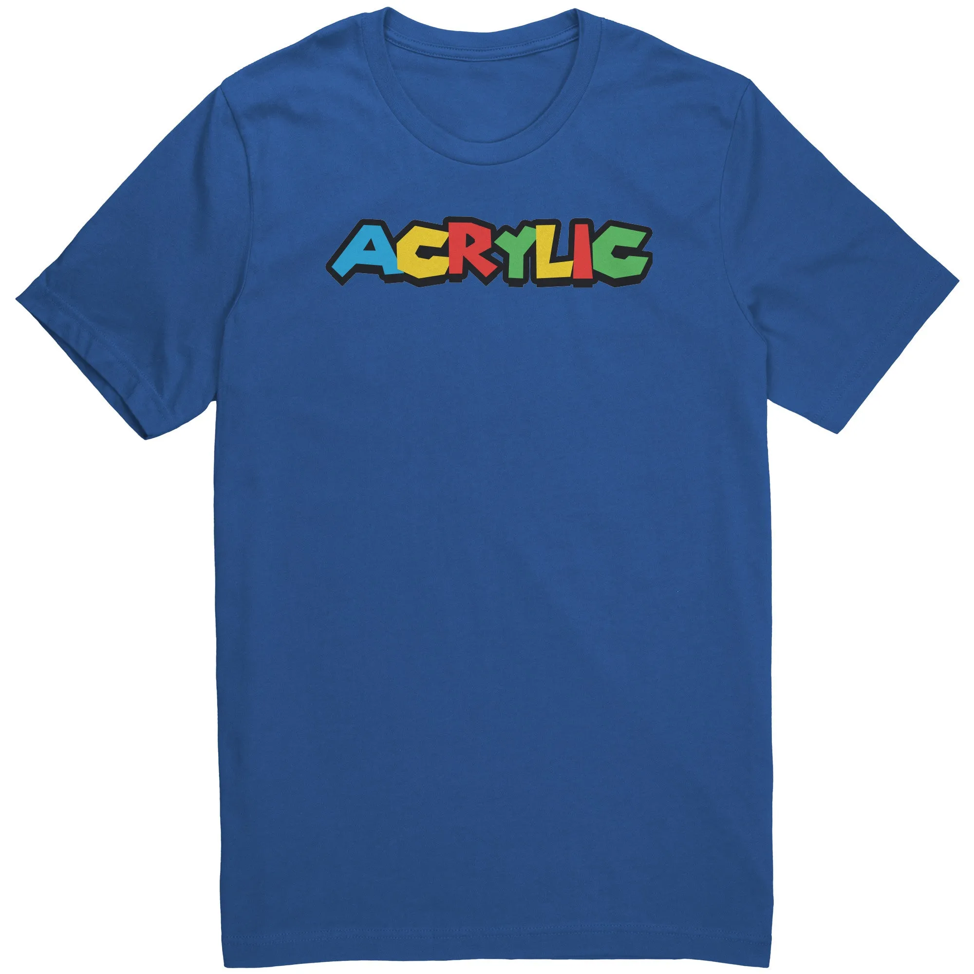 Mario Bros. Themed Acrylic Tee