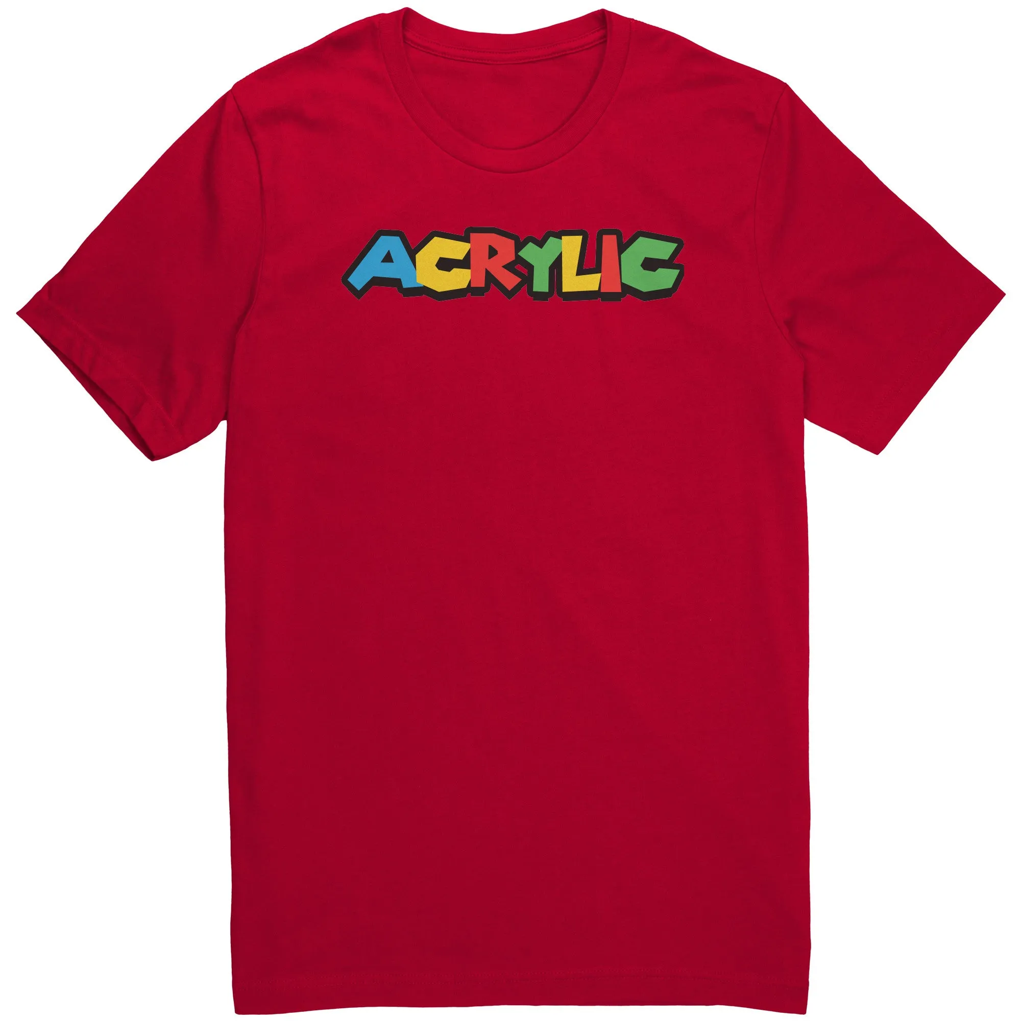 Mario Bros. Themed Acrylic Tee