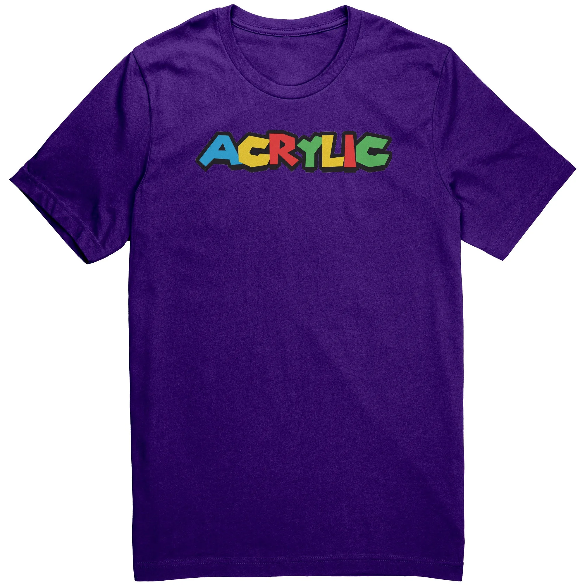 Mario Bros. Themed Acrylic Tee