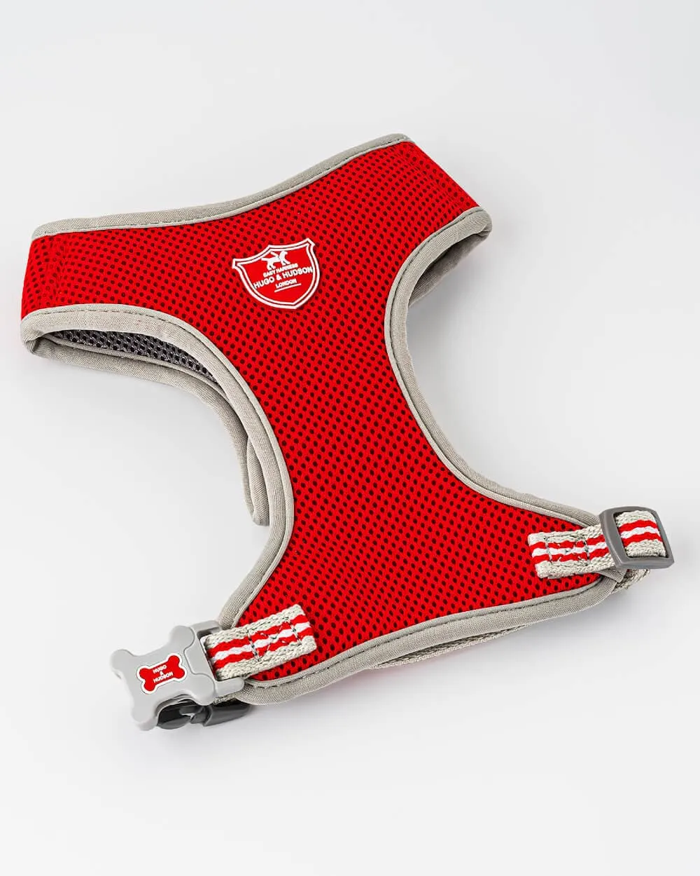 Mesh Dog Harness - Red