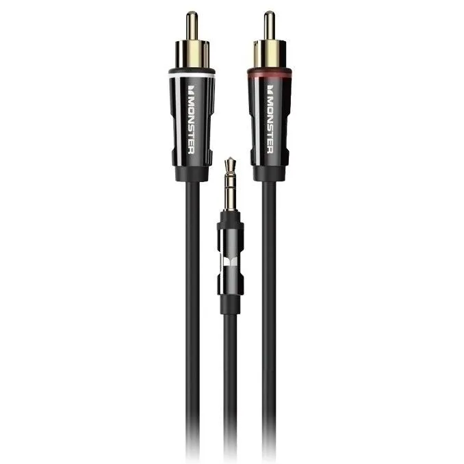 Monster 3.5mm to Stereo RCA Audio Cable 1.8m