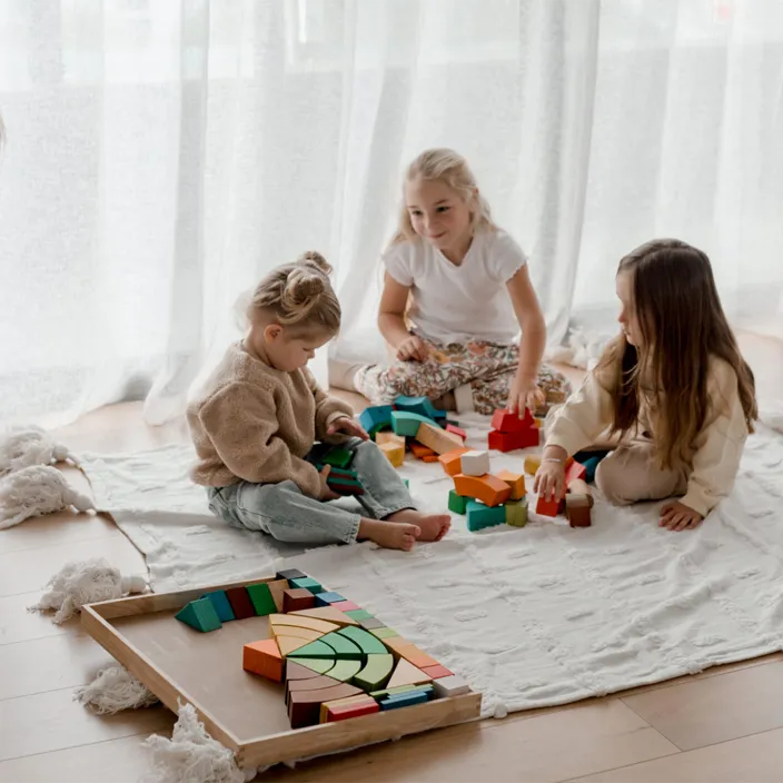 Natural Rainbow Jumbo Blocks