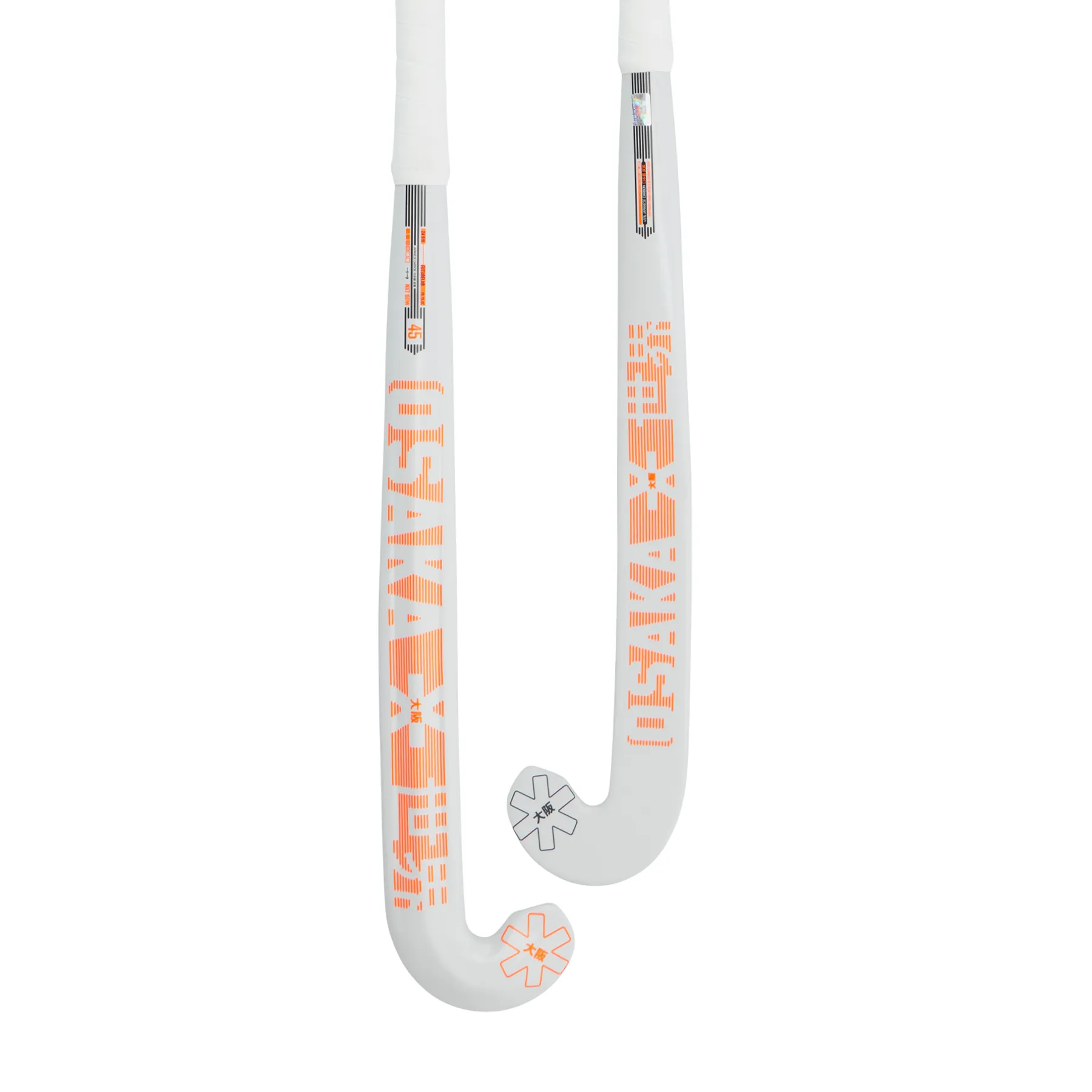 Osaka FuTURELAB 45 Nxt Bow Hockey Stick 2024 - White/Orange