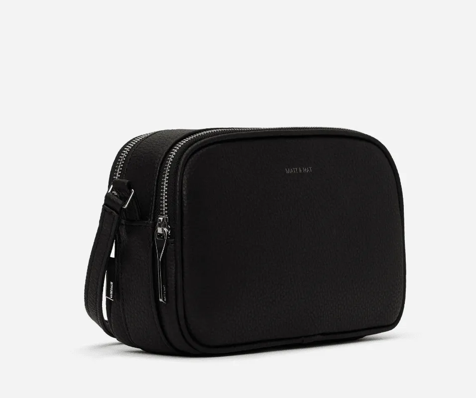 PAIR VEGAN CROSSBODY BAG - PURITY BLACK