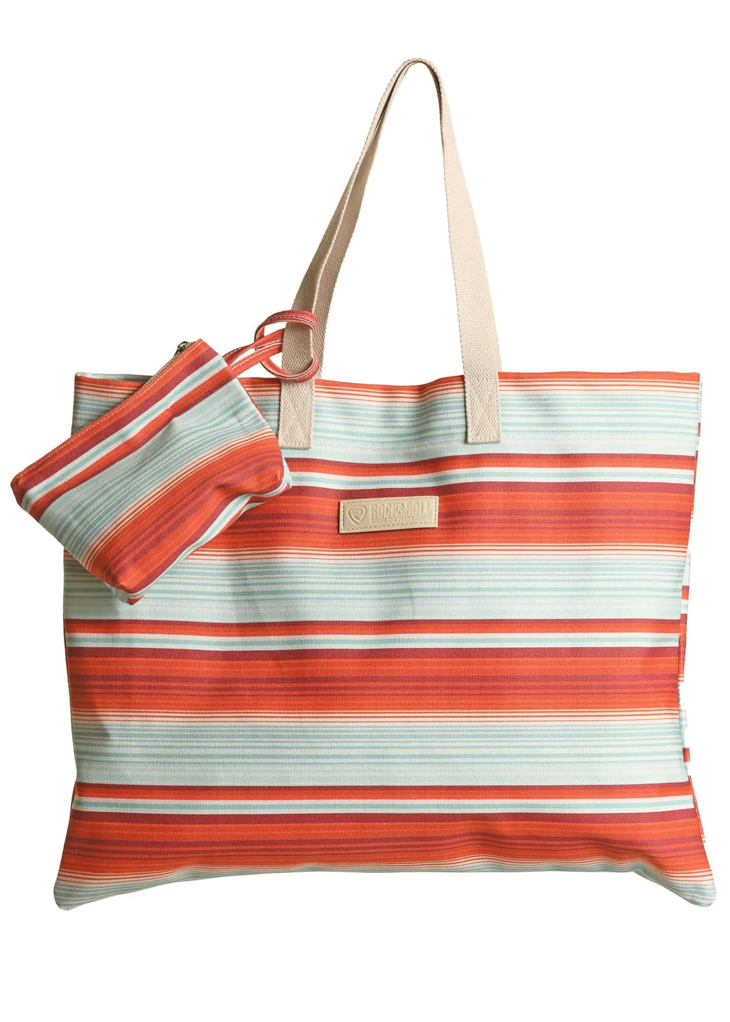 Panhandle Slim Pink Printed Woven Tote