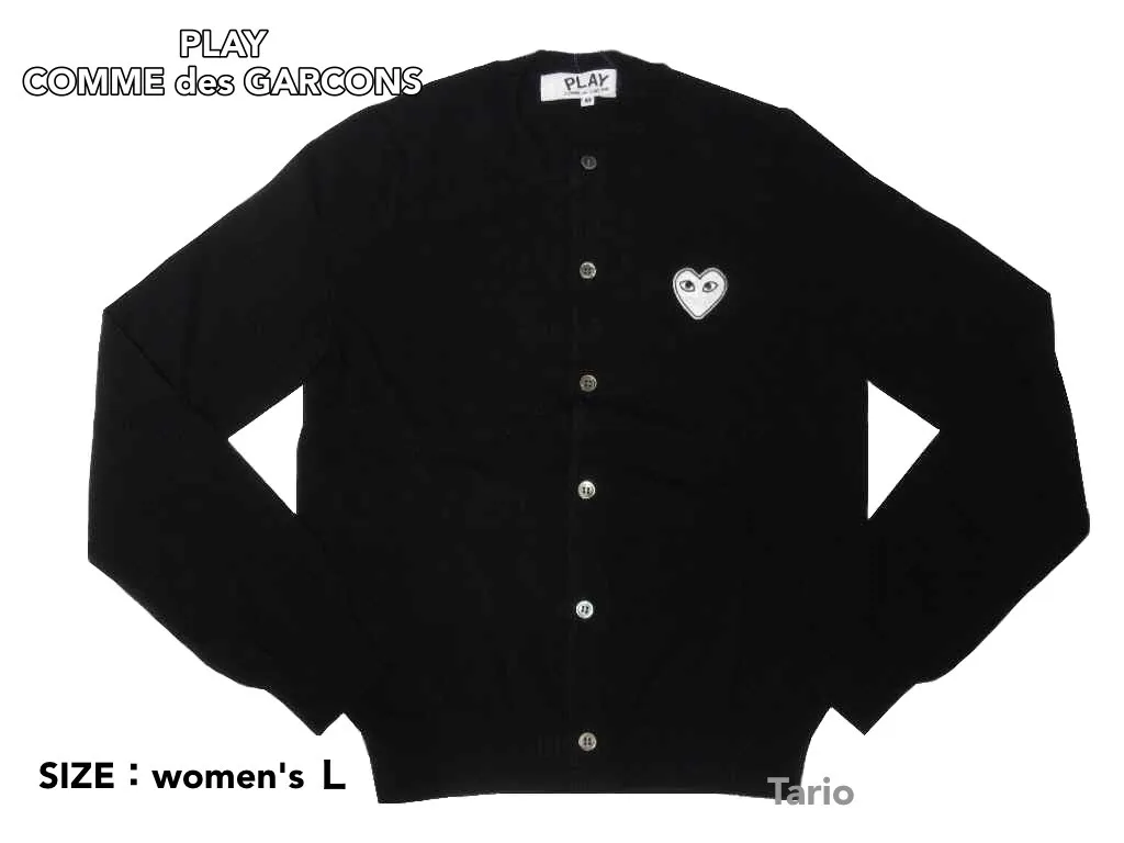 PLAY COMME des GARCONS  |Heart Casual Style Wool Street Style Long Sleeves Logo