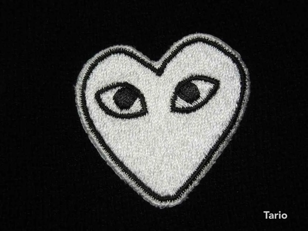 PLAY COMME des GARCONS  |Heart Casual Style Wool Street Style Long Sleeves Logo