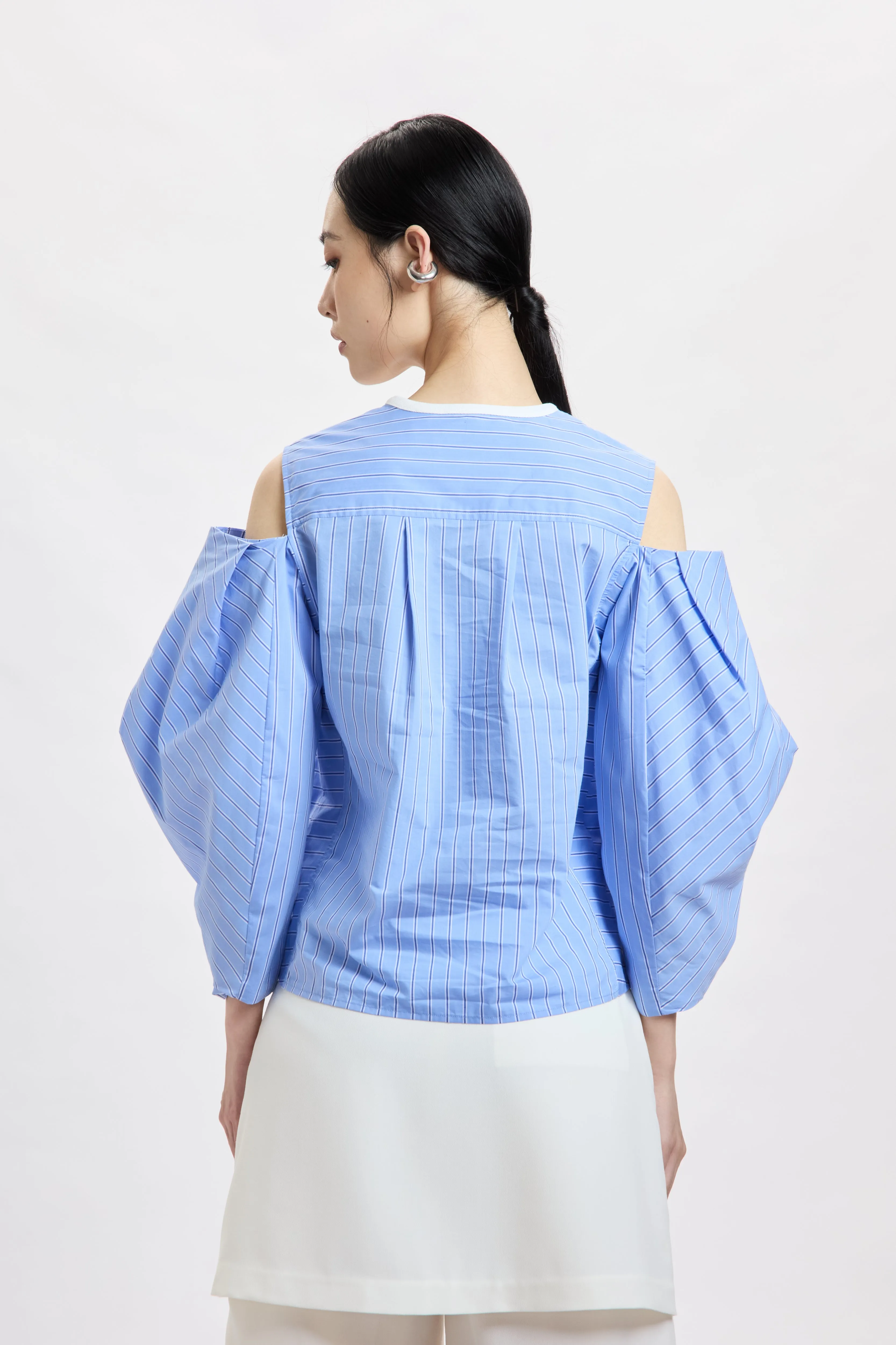 Puffy Off Shoulder Blouse