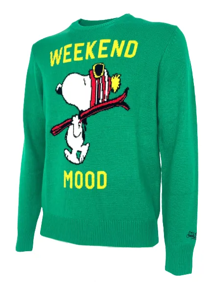 PULLOVER UOMO VERDE WEEKEND MOOD