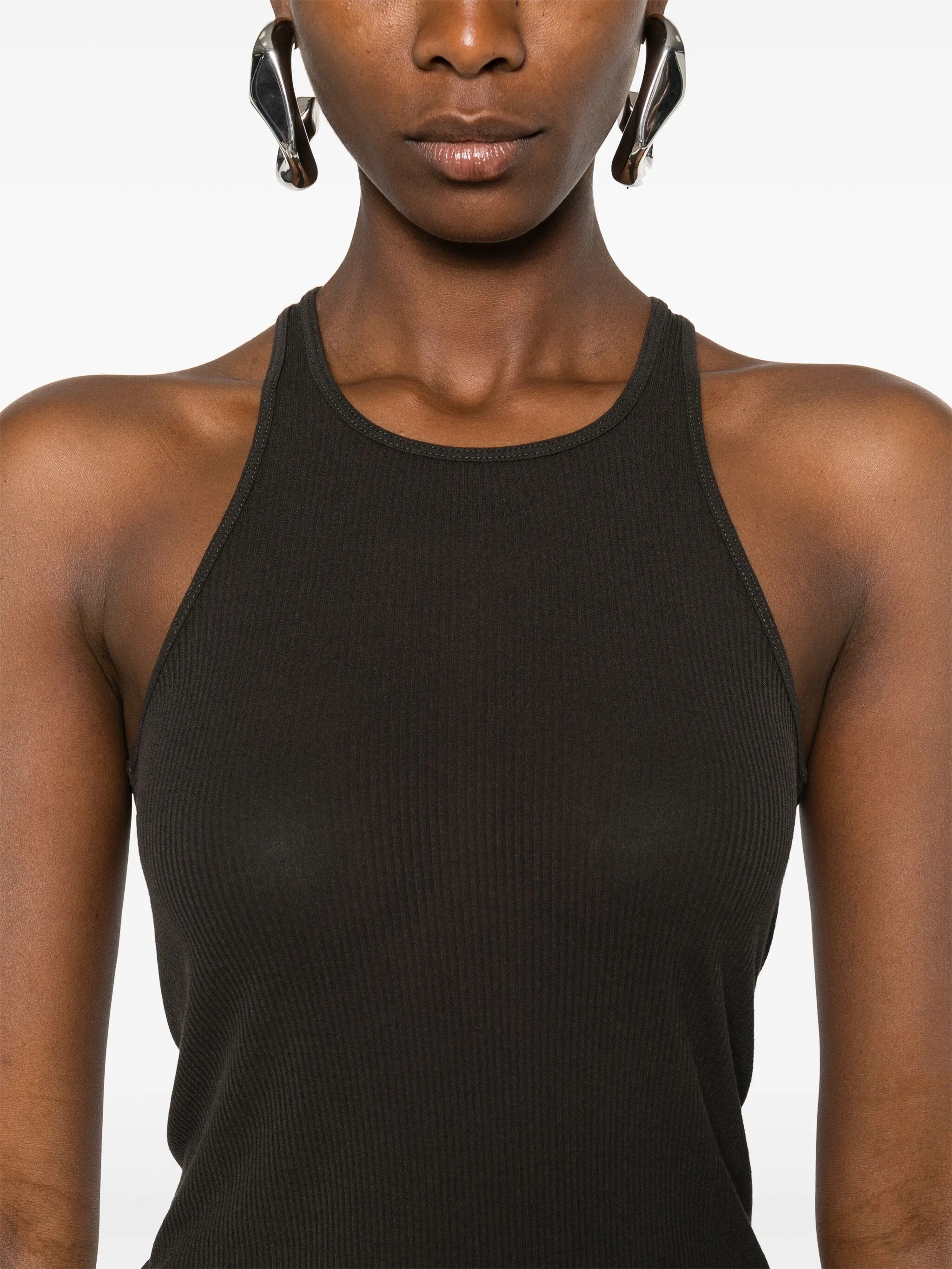 RICK OWENS - Women Basic Rib Tank Tops