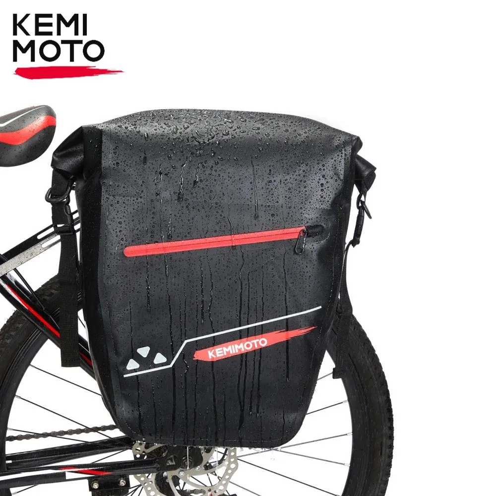 Sacoche de vélo pour support arrière 30L Kemi Moto - H0305-01501BK