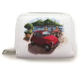 Small Zip Around Wallet - Fiat 500 PUR140