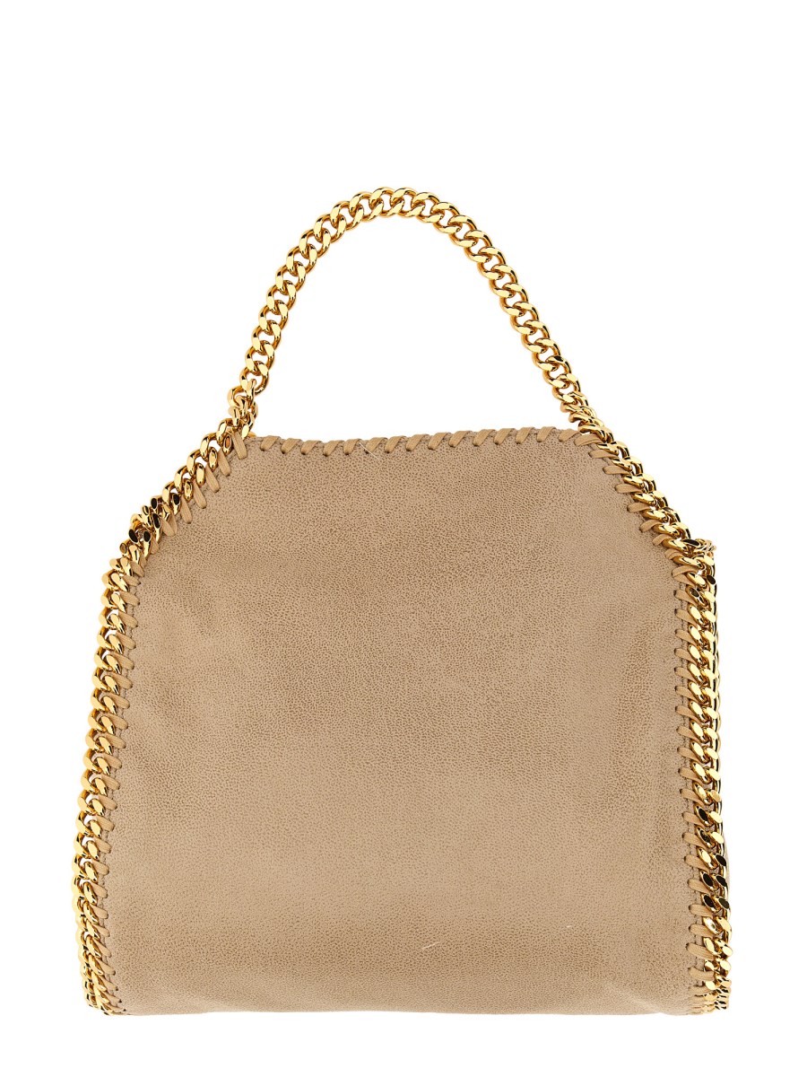 STELLA McCARTNEY    FALABELLA MINI TOTE BAG IN SHAGGY DEER