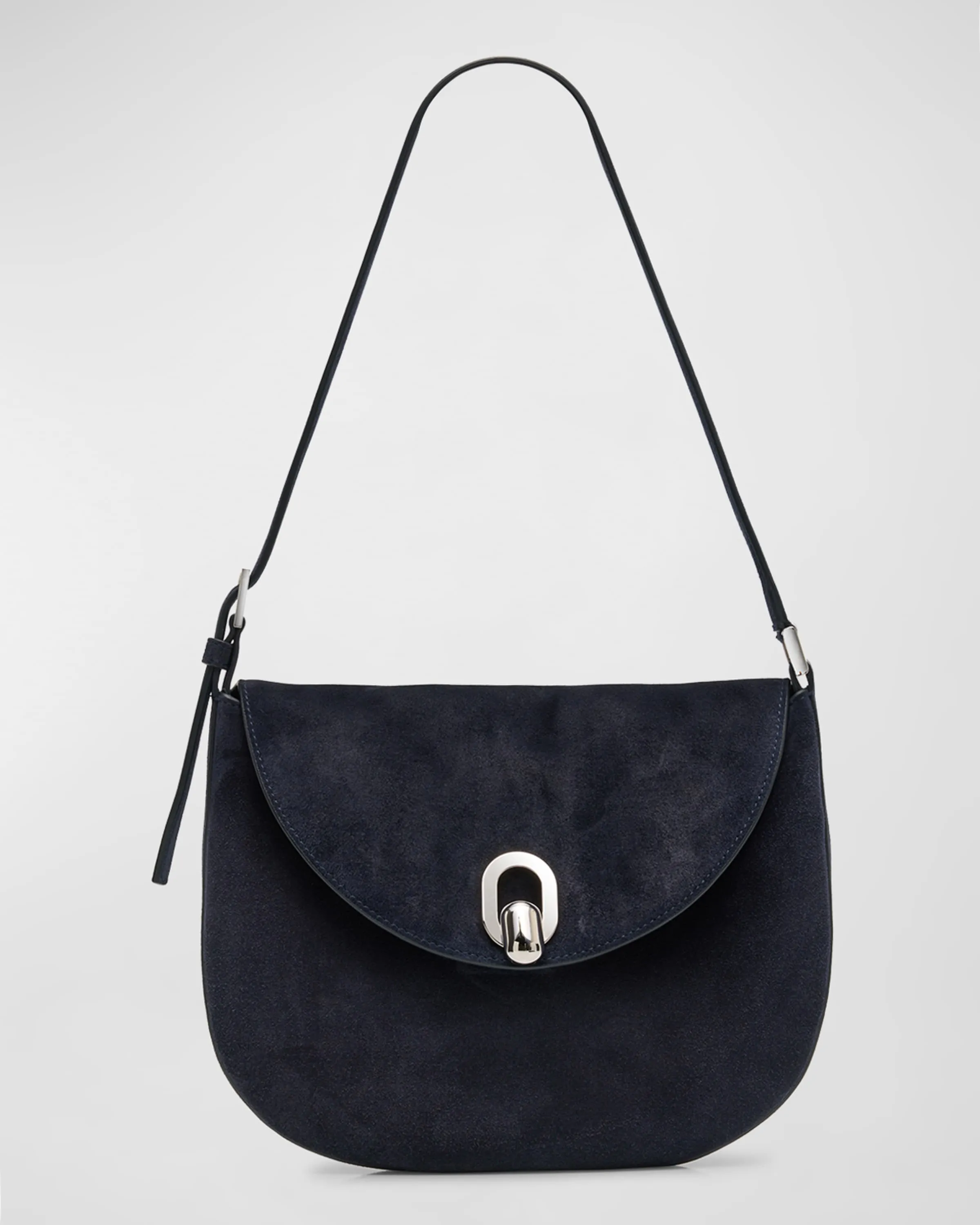 The Tondo Suede Hobo Bag