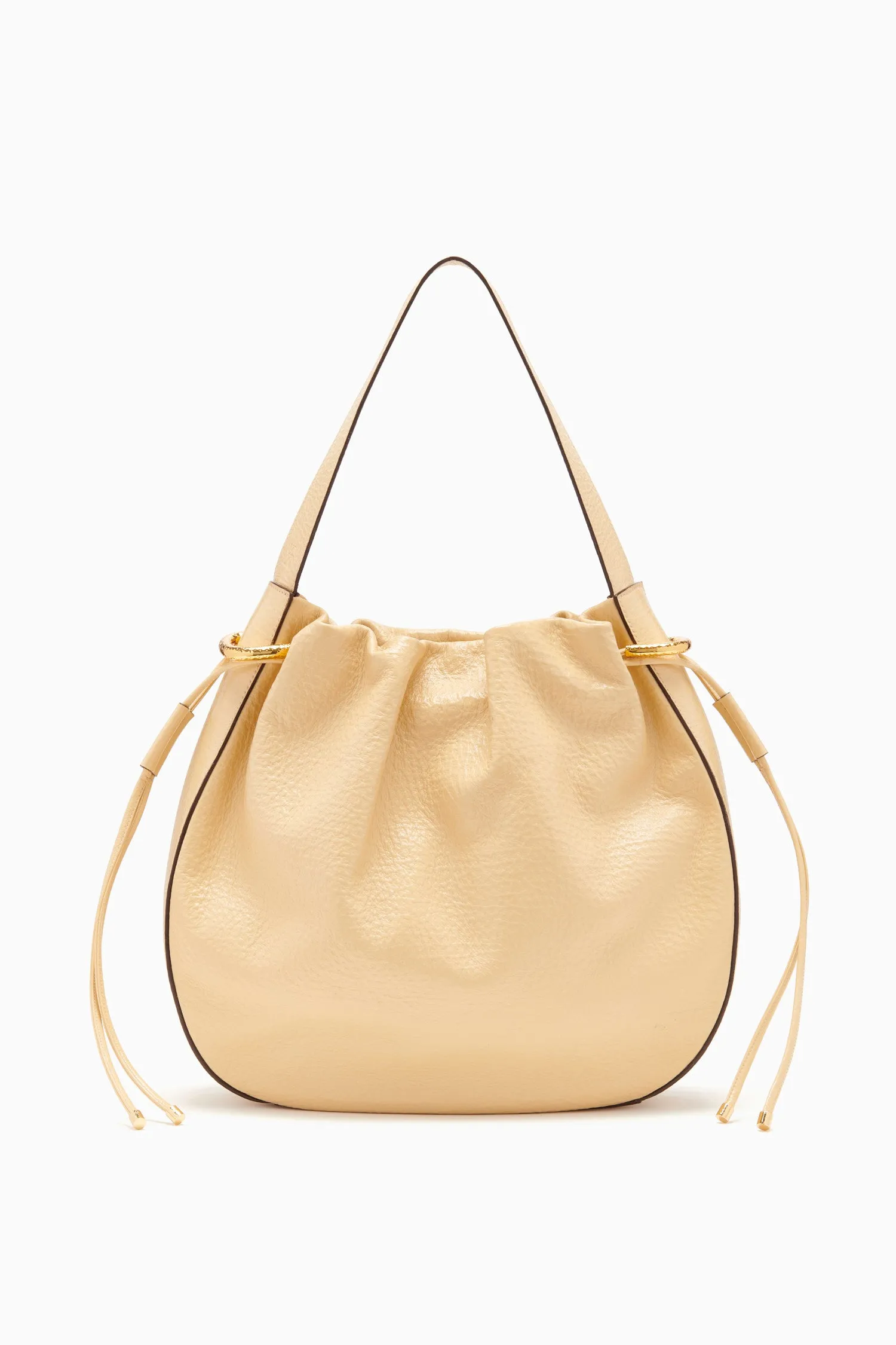 Tilda Ruched Hobo - Wheat