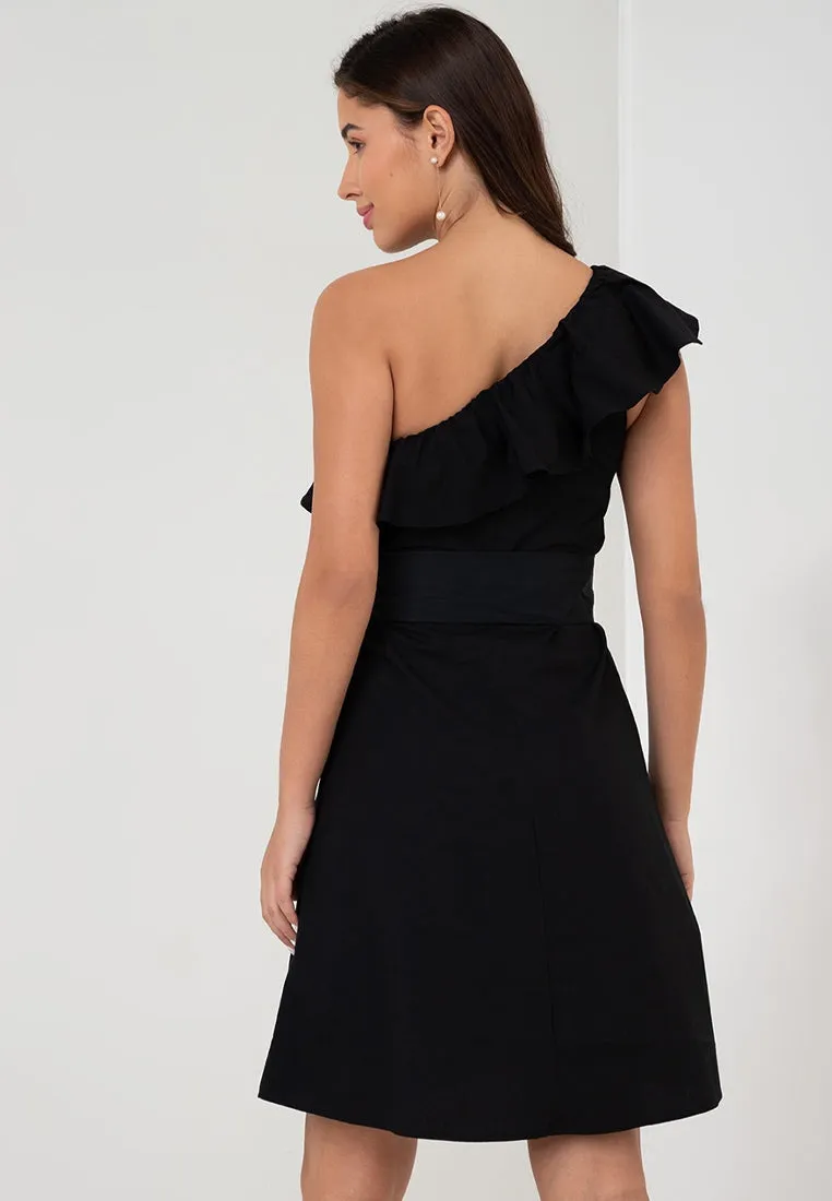 TRACY ONE SHOULDER DRESS