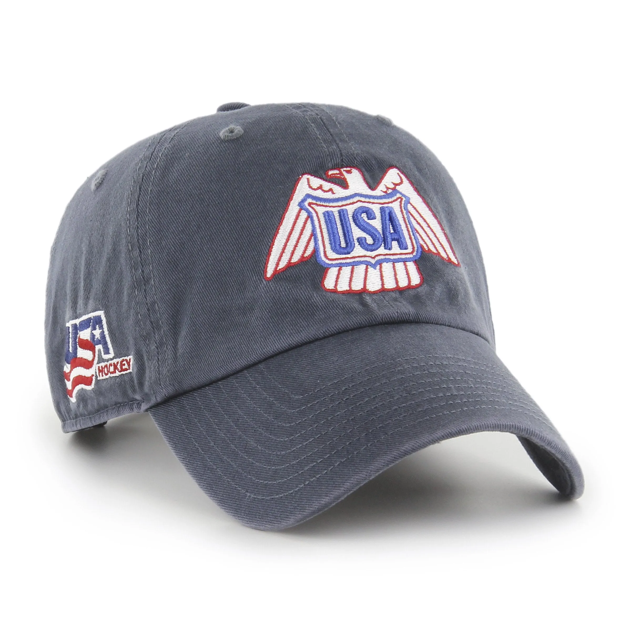 USA HOCKEY VINTAGE EAGLE '47 CLEAN UP