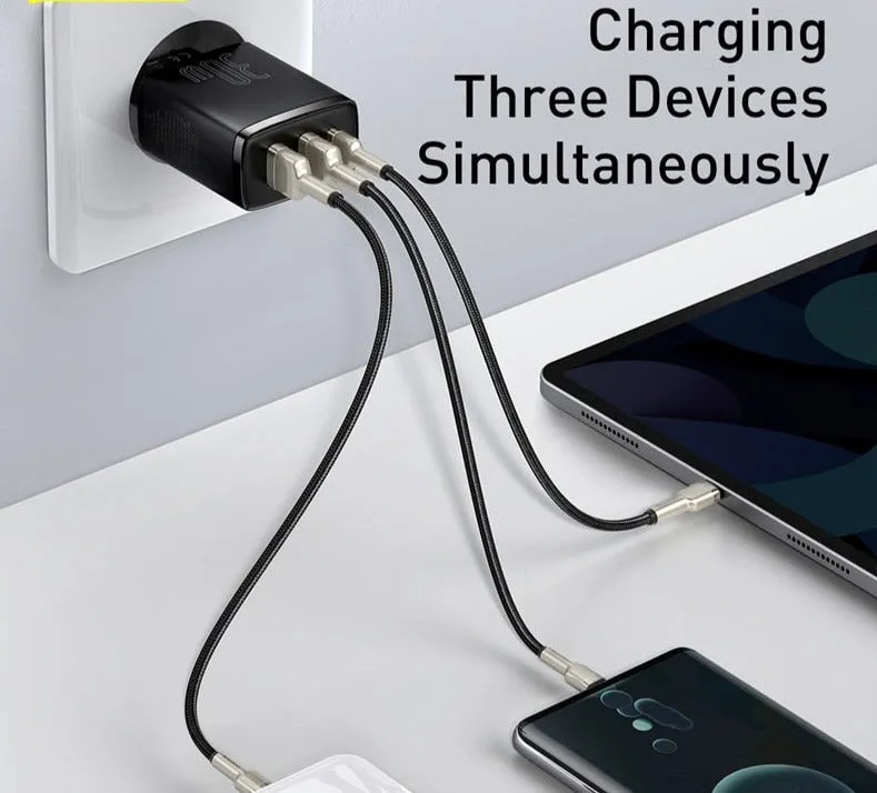 USB Type C Charger 30W Portable For iPhone 13 12 Pro Max