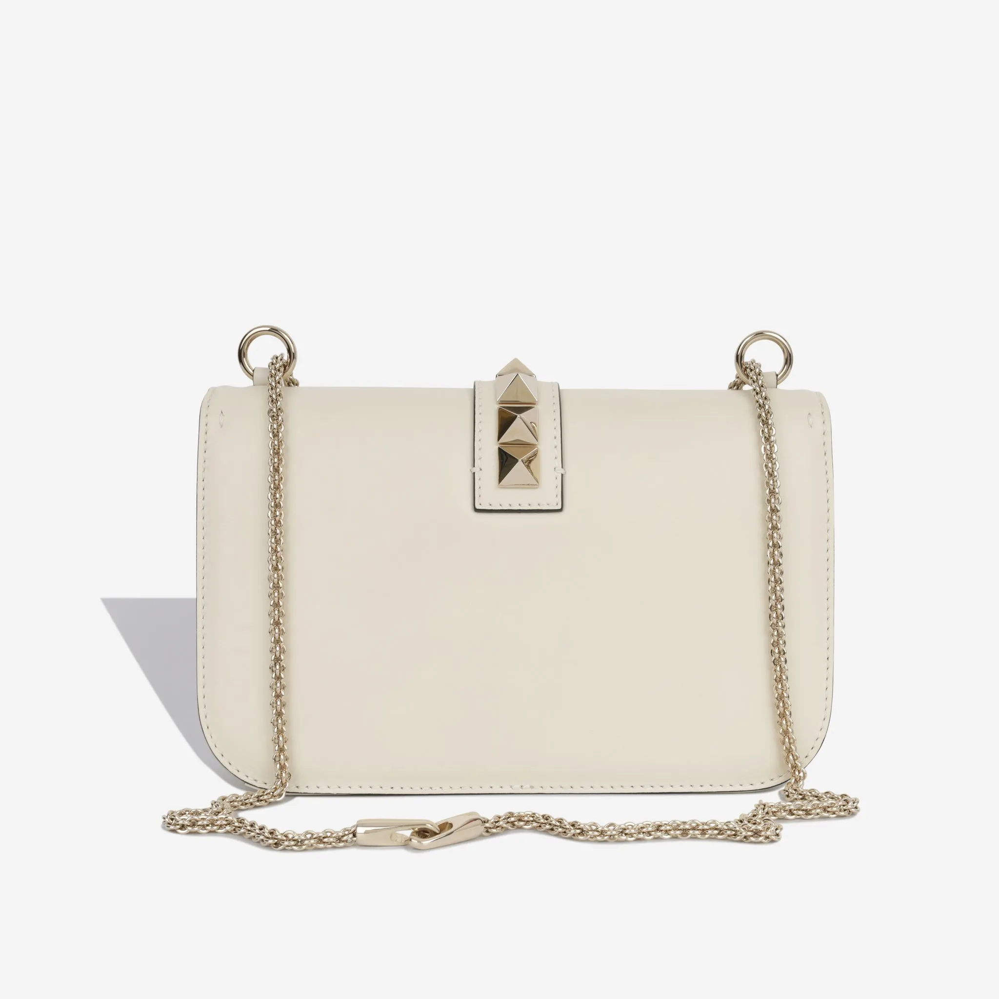 Valentino Medium Lock Rockstud Crossbody