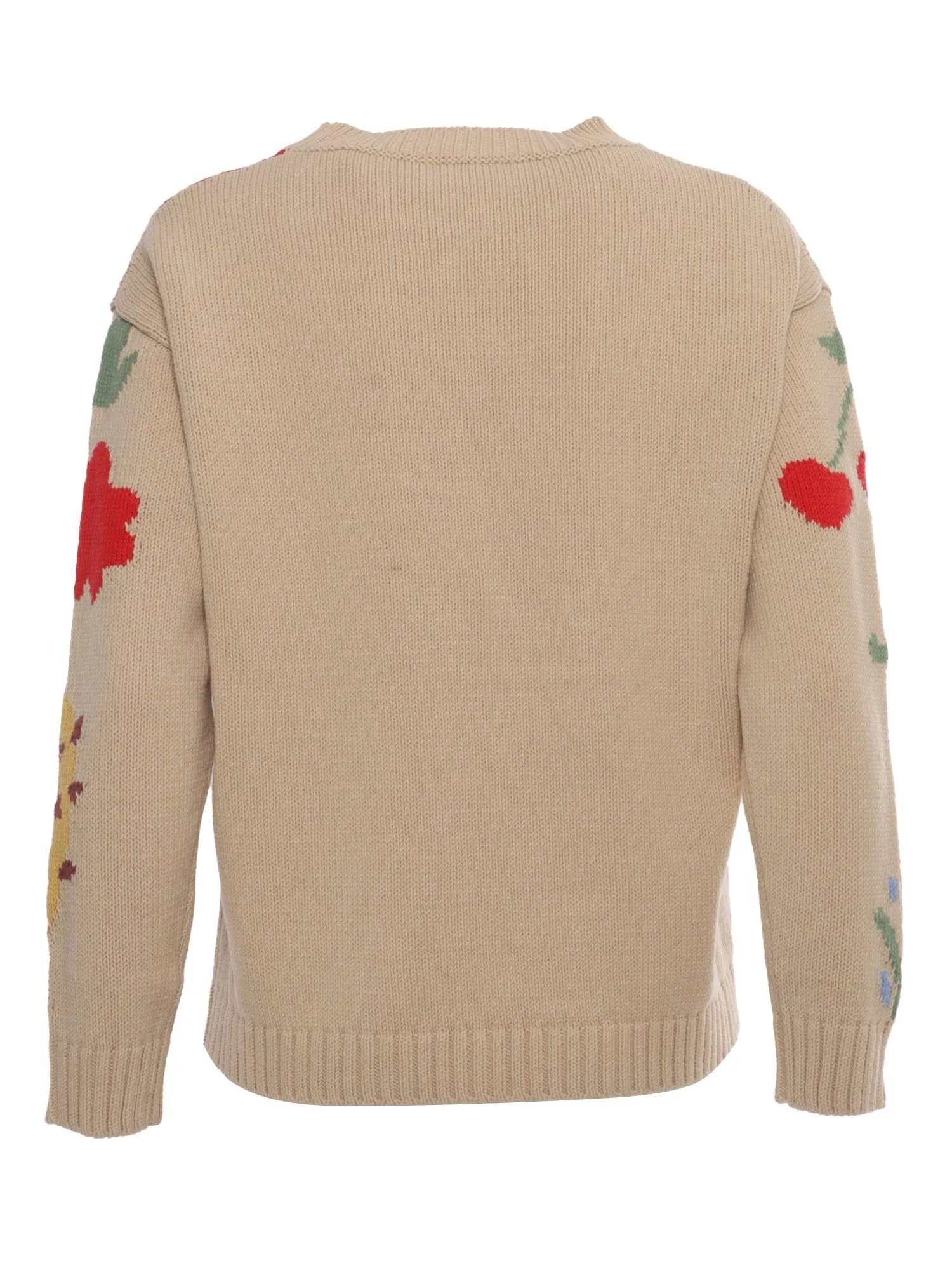 Weekend Max Mara  |Heart Flower Patterns Casual Style Long Sleeves Cotton Logo