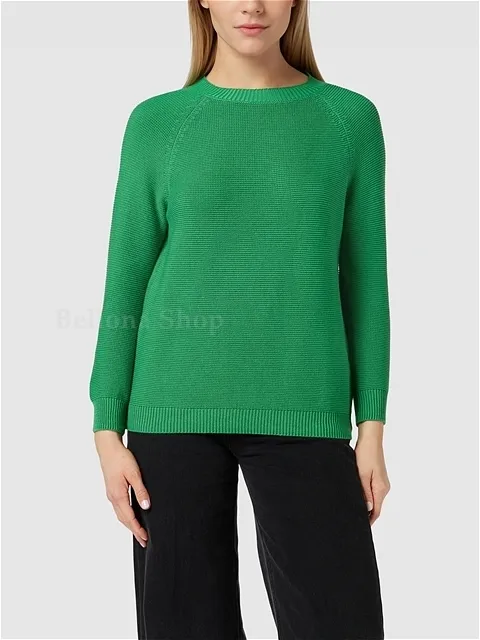 Weekend Max Mara  |Long Sleeves Plain V-neck & Crew neck