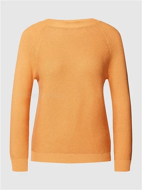 Weekend Max Mara  |Long Sleeves Plain V-neck & Crew neck