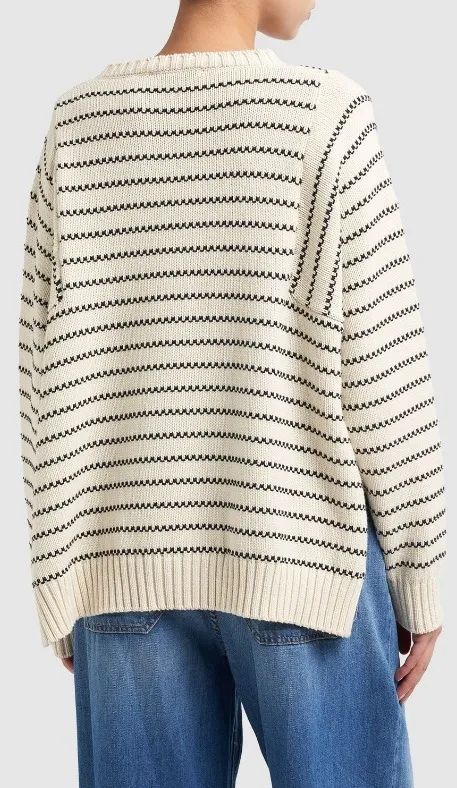 Weekend Max Mara  |Stripes Casual Style Long Sleeves Cotton Office Style Logo