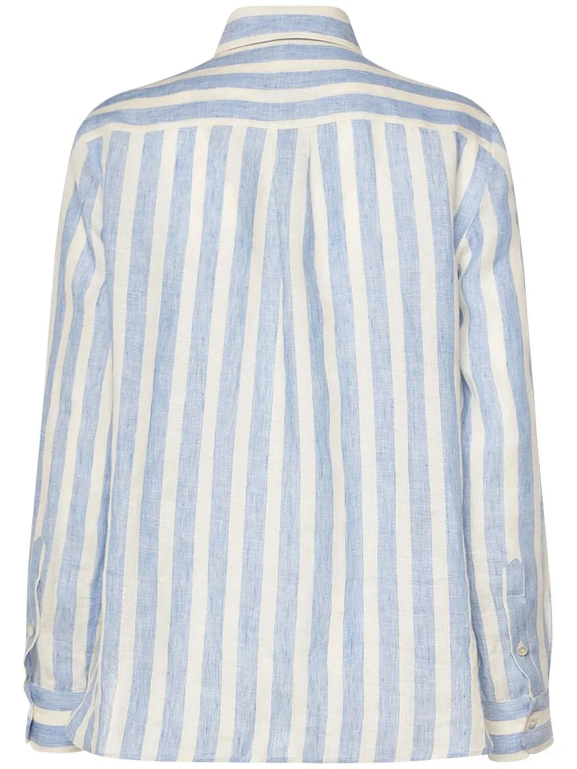 Weekend Max Mara  |Stripes Casual Style Unisex Linen Street Style Long Sleeves