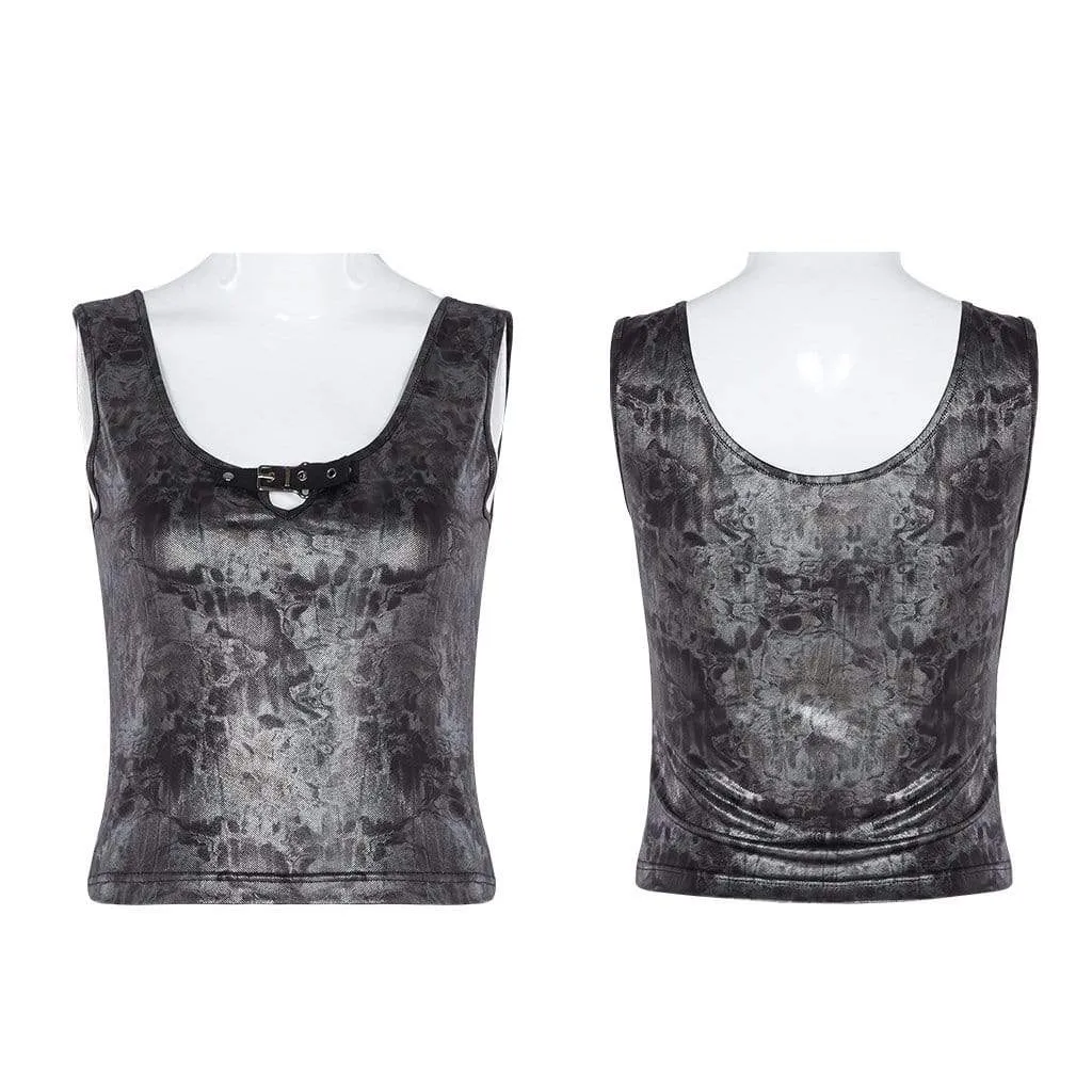 Women's Gothic Snakeskin Tank Tops