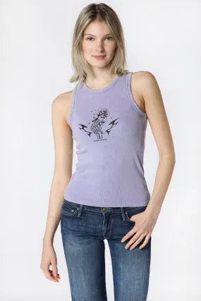 Womens Sovrn Voices Cropped Tank Top