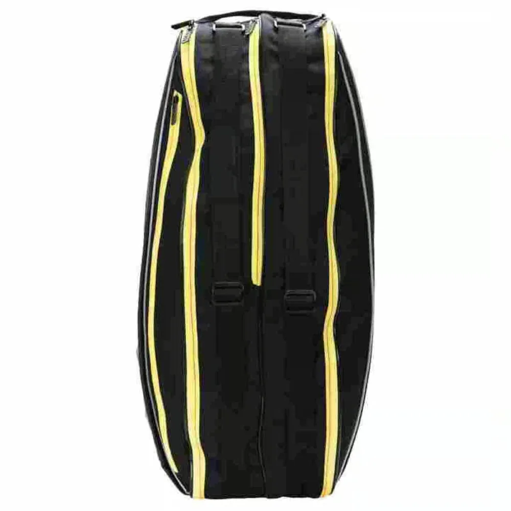 YONEX Champion 3D 23426EX 6R Badminton Kit Bag (Black/Yellow)